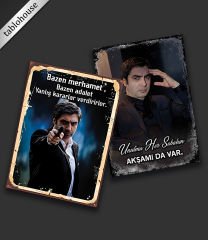 Polat Alemdar Retro Ahşap Poster