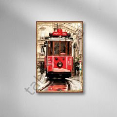 Retro Ahşap Poster
