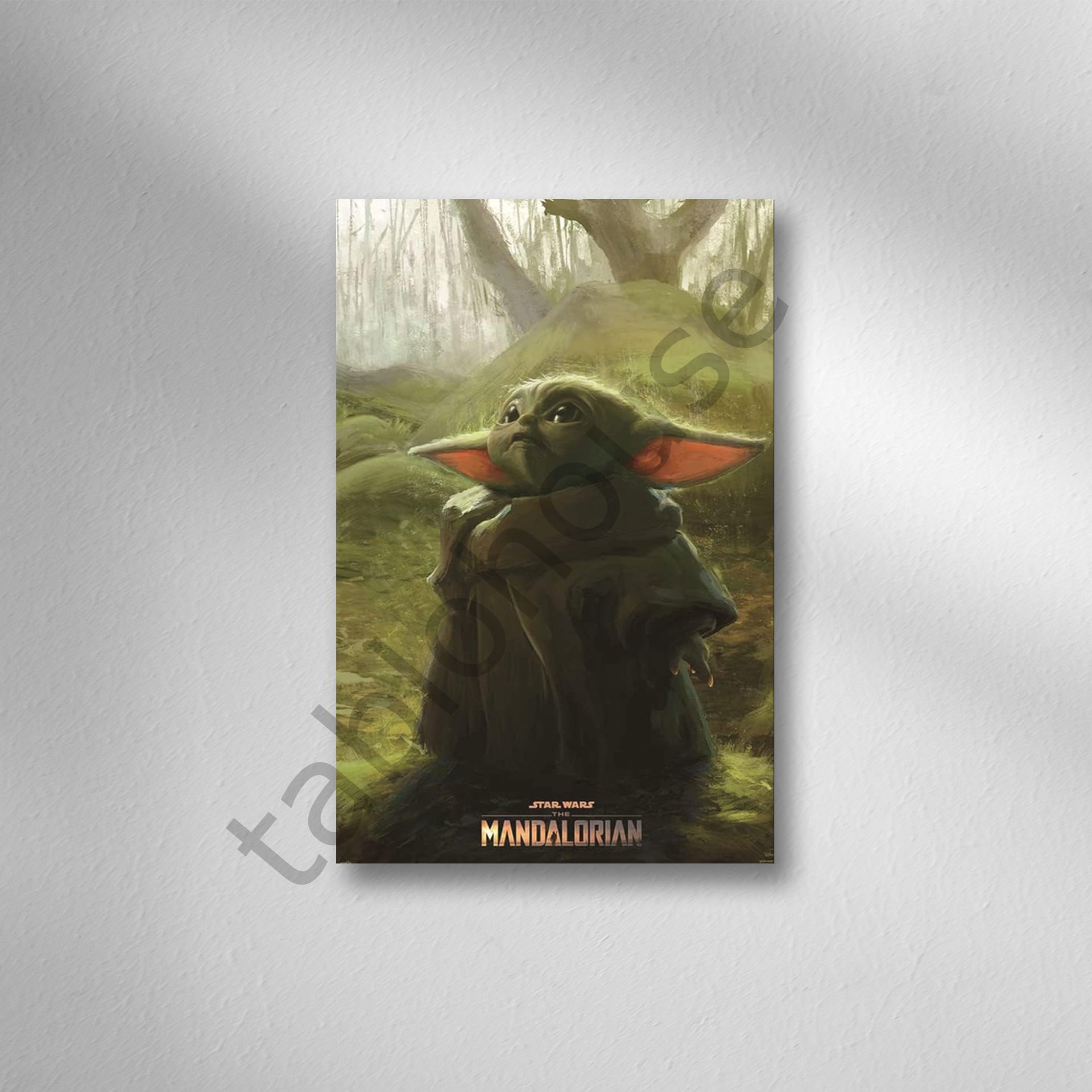 Star Wars Retro Ahşap Poster
