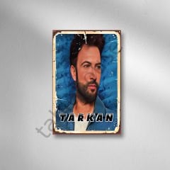 Tarkan Retro Ahşap Poster