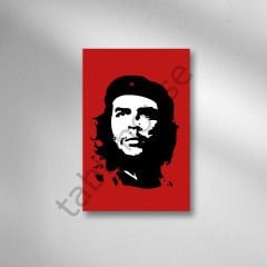 Che Guevara Retro Ahşap Poster