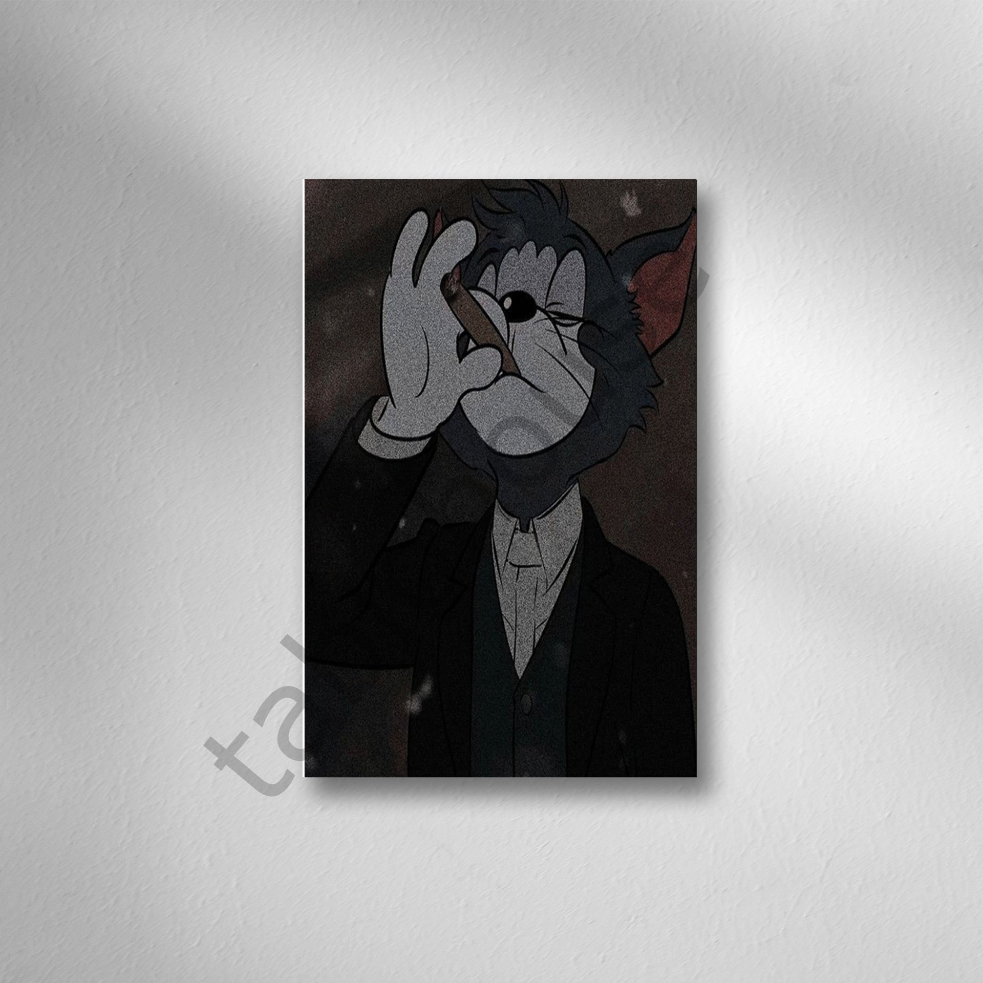 Retro Ahşap Poster