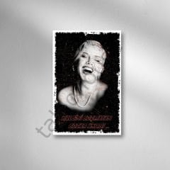Sezen Aksu ''Kalbini Bozmayan Bozar Aklını'' Retro Ahşap Poster