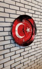 Ahşap Duvar Saati