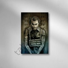 Joker Retro Ahşap Poster