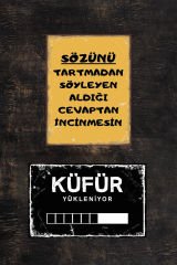 Retro Ahşap Poster