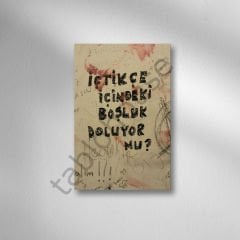 Retro Ahşap Poster
