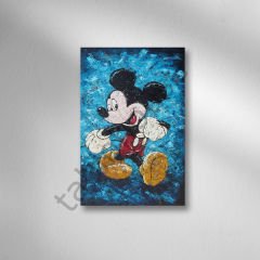 Disney Retro Ahşap Poster