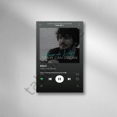 Onur Can Özcan Retro Ahşap Poster
