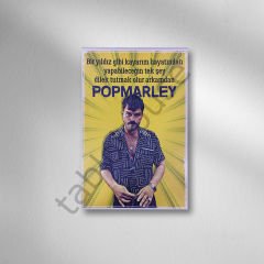 Popmarley Retro Ahşap Poster