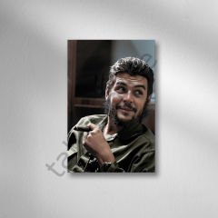 Che Guavera Retro Ahşap Poster