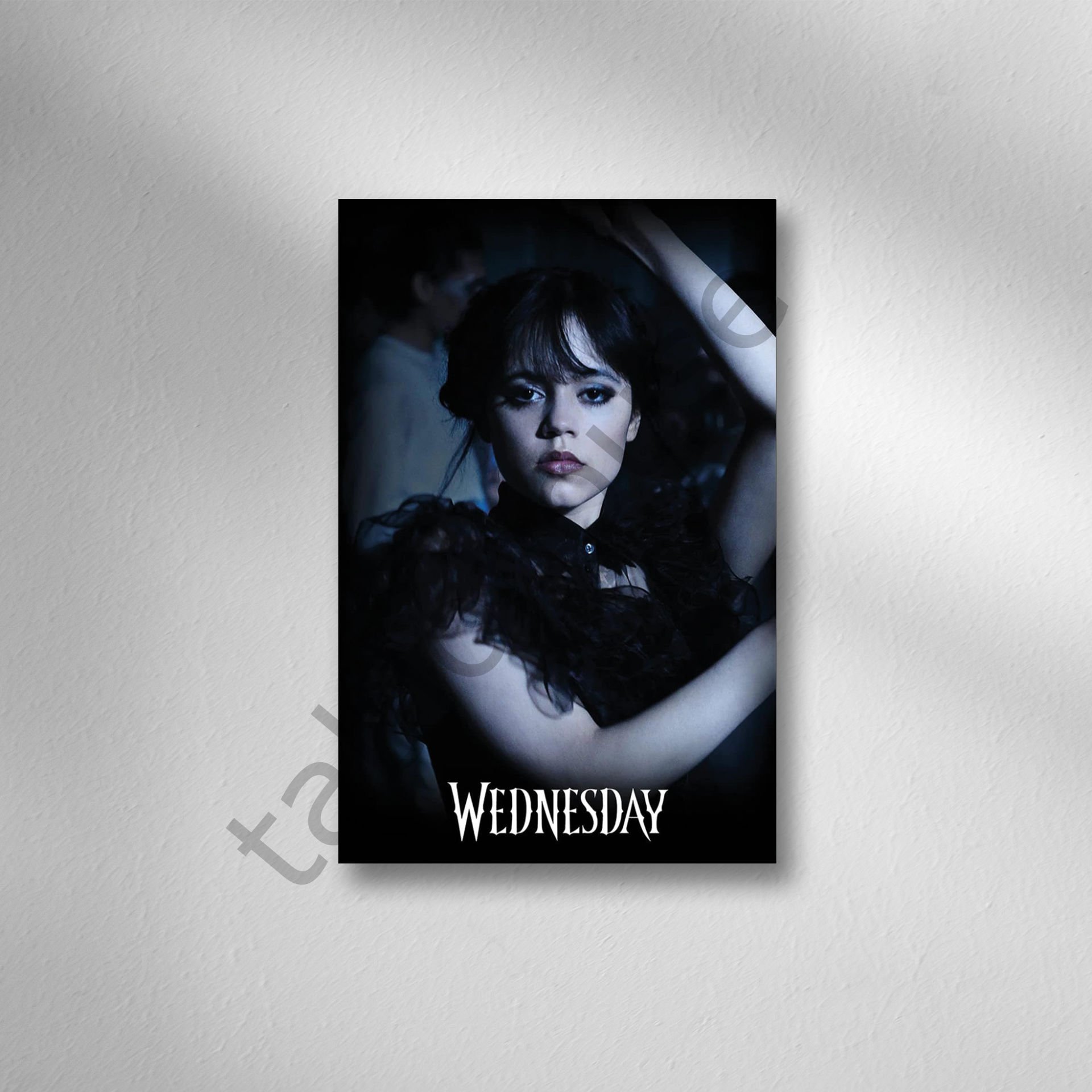 wednesday Retro Ahşap Poster