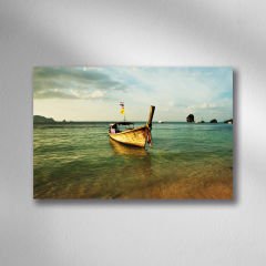 Sandal Deniz Doğa Manzara Tablo