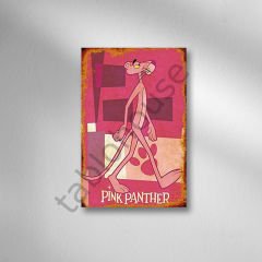 Pink Panter Retro Ahşap Poster