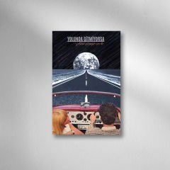 Yolunda Gitmiyorsa Yoldan Gitmezsin Sende Retro Ahşap Poster