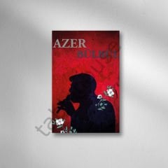 Azer Bülbül Retro Ahşap Poster