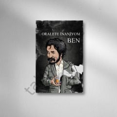 Retro Ahşap Poster
