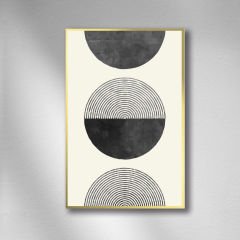 Soyut Geometrik Sanat Tablo